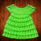 a crochet baby dress oattern