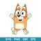 Bluey Bingo Svg, Bluey, Bluey Svg, Bluey Characters, Bluey Dog, Bluey Family, Bingo Dog, BC04