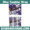 TCU Frogs Football 3D Inflated Tumbler Wrap.jpg