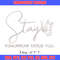 Stay Tomorrow Needs You embroidery design, logo embroidery, embroidery file, logo design, logo shirt, Digital download..jpg