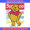 Supreme Winnie The Pooh Embroidery design, Winnie The Pooh Embroidery, cartoon design, Embroidery File, Instant download.jpg