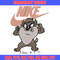 Tasmanian Devil Nike Embroidery design, cartoon Embroidery, Nike design, Embroidery file, Instant download..jpg