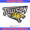 Towson Tigers embroidery design, Towson Tigers embroidery, logo Sport, Sport embroidery, NCAA embroidery..jpg