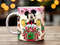 Mickey On Candy House 3D Inflated Christmas Mug Wrap, Cartoon Christmas 11oz 15oz Mug Design Download PNG, 3D Puff 20oz Digital Mug Wrap PNG - 1.jpg