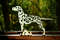 Figurine Dalmatian, dog statuette