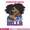 Buffalo Bills girl Embroidery Design, Logo Embroidery, NCAA Embroidery, Embroidery File, Logo shirt, Digital download.jpg