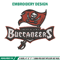 Tampa Bay Buccaneers logo Embroidery, NFL Embroidery, Sport embroidery, Logo Embroidery, NFL Embroidery design.jpg