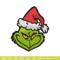 Christmas Grinch Face Embroidery design, Grinch christmas Embroidery, Embroidery File, Grinch design, Instant download..jpg