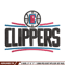 Los Angeles Clippers Embroidery, NBA Embroidery, Sport embroidery, Logo Embroidery, NBA Embroidery design.jpg