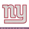 New York Giants logo Embroidery, NFL Embroidery, Sport embroidery, Logo Embroidery, NFL Embroidery design..jpg