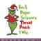 Rock Paper Scissors Throat Punch Grinch Embroidery design, Grinch Christmas Embroidery, Grinch design, Digital download..jpg