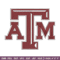 Texas A&M Aggies embroidery design, Texas A&M Aggies embroidery, logo Sport, Sport embroidery, NCAA embroidery..jpg