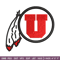 Utah Utes embroidery design, Utah Utes embroidery, logo Sport, Sport embroidery, NCAA embroidery..jpg