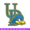 Delaware Blue Hens embroidery design, Delaware Blue Hens Lions embroidery, Sport embroidery, NCAA embroidery..jpg