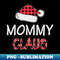 JQ-20231103-23670_Mommy Claus Funny Red Plaid Santa Hat Matching Family Christmas Gifts 8094.jpg