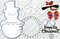 Christmas Countdown SVG Laser Cut Files Snowman SVG Days Until Christmas Glowforge Files 1.png