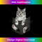 FB-20231111-324_Peeking Cat, Grey Cat in Pocket T-Shirt Cats Tee Shirt.jpg