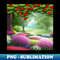 TZ-20231113-33594_Valentine Wall Art - If hearts grew on trees - Unique Valentine Fantasy Planet Landsape - Photo print canvas artboard print Canvas Print and T