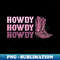 XZ-20231118-15604_Howdy Howdy Howdy Pink Leopard Print Western Cowgirl Boots Graphic Gift 2897.jpg