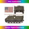 JX-20231121-3763_M113 Armored Personnel Carrier Patriotic American Flag Tank To 1911.jpg