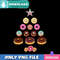 Christmas Donut Tree Funny Png Best Files Design Download.jpg