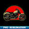 AA-049_1968 Harley-Davidson XLCH Retro Red Circle Motorcycle 9784.jpg