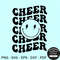 Cheer smiley face SVG, Cheer Smiling Face Svg, Cheerleader Smiley SVG file.jpg