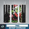 3D Inflated Christmas Tumbler Wrap Design Download PNG, 20 Oz Digital Tumbler Wrap PNG Digital Download (19).jpg