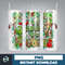 3D Inflated Christmas Tumbler Wrap Design Download PNG, 20 Oz Digital Tumbler Wrap PNG Digital Download (38).jpg