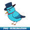 DS-19221_Little blue bird with a top hat and bow tie 2924.jpg