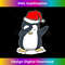 OD-20231125-3166_Christmas Dabbing Penguin Long Sleeve T-shirt Funny Dab Gift 0537.jpg