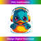 PL-20231125-1065_Cool Duck Lover Cute Duck Funny Colorful Duck Boy Girls kids 0615.jpg