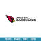 Logo Arizona Cardinals Text