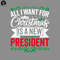 KL161123285-New President Red PNG, Funny Christmas PNG.jpg
