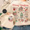 Two-sided Disney Christmas Shirt, Mickey and Friends Very Merry Christmas Party 2023, Personalized Disney Family Christmas Lights Matching.jpg