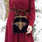 royal bee velvet bag hand embroidery golden purple 2.jpg