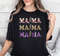 Custom Mama Comfort Colors Shirt, Cute Personalized Mama T-Shirt, Mother's Day Mom Shirt, Personalized Mom T-Shirt, Gift for Mom N142.jpg
