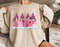 Ariel Belle Vintage Disney Princess Pink Christmas Shirt Family Matching Walt Disney World Shirt Gift Ideas Men Women.jpg