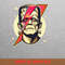 Bowie Frankenstein - Bowie Life Mars PNG, David Bowie PNG, Pop Art Digital Png Files.jpg