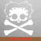 Betty Boop Skull Crossbones - Betty Boop Class PNG, Betty Boop PNG, Patent Image Digital Png Files.jpg