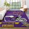 Minnesota Vikings Nfl Team Logo Helmet Nice Gift Home Decor Rectangle Area Rug.jpg