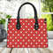 Polka-Dot Print Handbag, Red Purse with White Polka Dots, Ladies Leather handbag, Purse for Mom, Theme Park Purse, Rock-a-Billy Bag.jpg