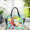 Pop Art Handbag, Retro-chic Purse, Unique Print Bag, Trendsetter Fashion, Playful Retro Mod Style Purse. Pop Art Accessory. Pop Art Gift 1.jpg