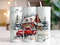 Most Wonderful Time Of The Year PNG, 20oz Skinny Tumbler Sublimation Design Instant Digital Download Only, Christmas Red Truck Tumbler Wrap.jpg