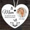 Mum Memorial Keepsake Gift Photo Heart Personalised Hanging Ornament.jpg