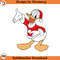 SH1722-Donald Duck Santa Cartoon Clipart Download, PNG Download Cartoon Clipart Download, PNG Download.jpg