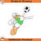 SH1731-Donald Duck Soccer Cartoon Clipart Download, PNG Download Cartoon Clipart Download, PNG Download.jpg