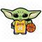 Baby Yoda Lakers Svg, Sport Svg, Baby Yoda Svg, NB.png