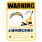 Funny Warning Los Angeles Chargers Svg, Sport Sv.png