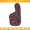 Chicago Bears Foam Finger embroidery design, Bears embroidery, NFL embroidery, sport embroidery, embroidery design..jpg